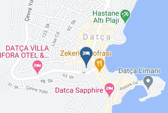 Datca - Emre Hotel 10oda Maps