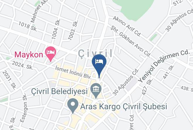 Civril - Emre Otel Maps