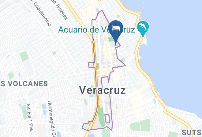 Ems Hoteles Regional Map