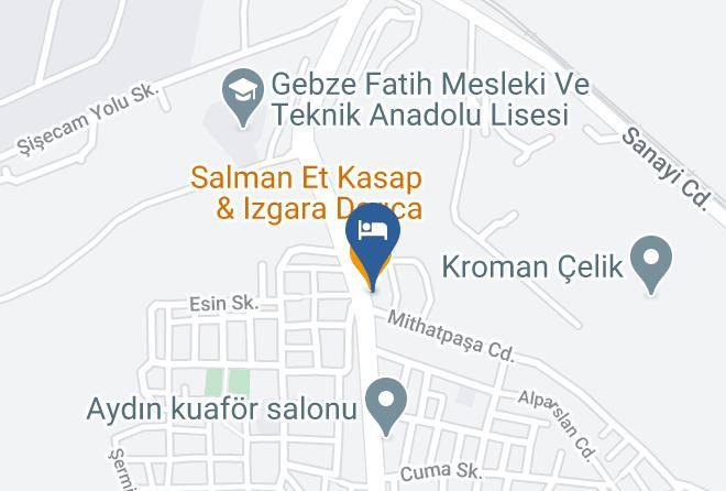 Darica - Emsa Palace Hotel Maps