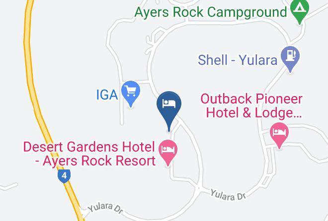 Yulara - Emu Walk Apartments A Member Of Grand Mercure Apartments Maps
