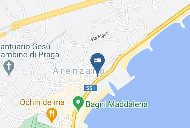 Genoa - Ena Hotel Maps