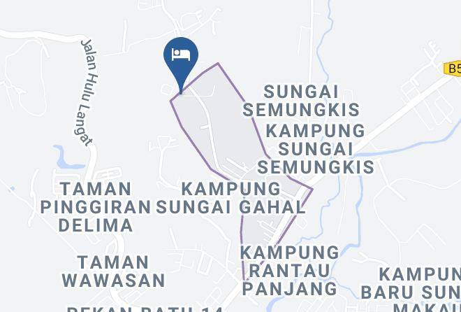 Hulu Langat - Enap Desa Cik Kiah Maps