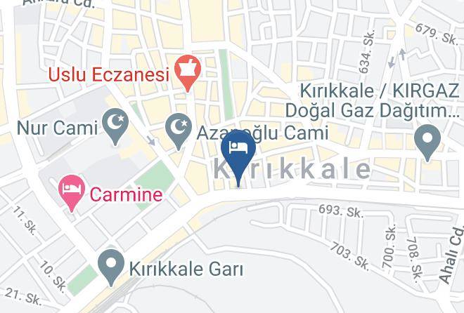 Kirikkale Yenidogan - Kirikkale Enar Otel Maps