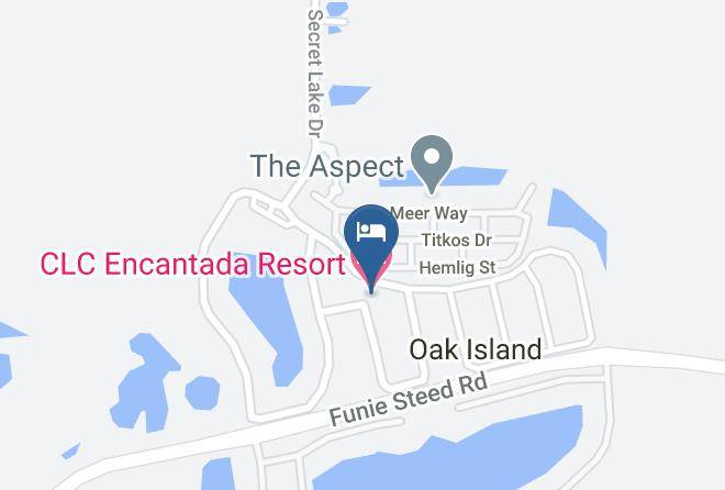 Clc Encantada Resort Map