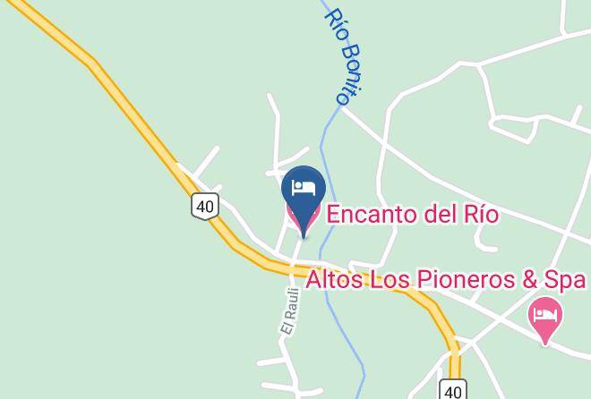 Villa La Angostura - Encanto Del Rio Maps