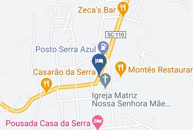 Urubici - Encanto Fermiano Hospedaria Maps