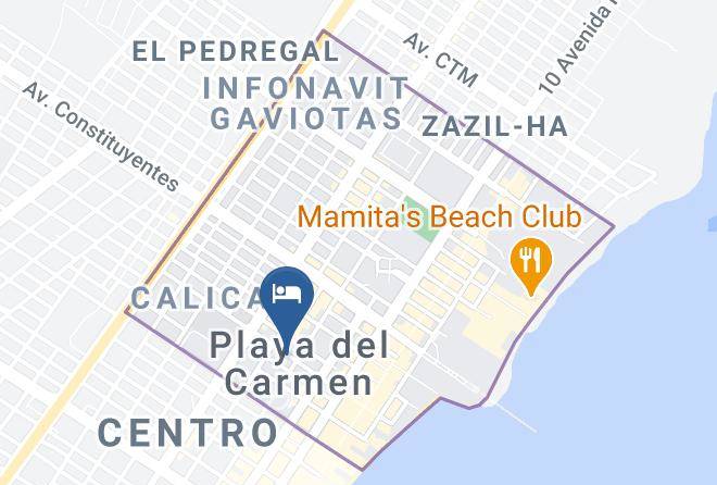 Solidaridad - Condo Hotel Encanto Riviera Maps