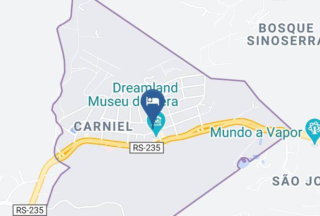 Encantos Do Sul Hotel Map