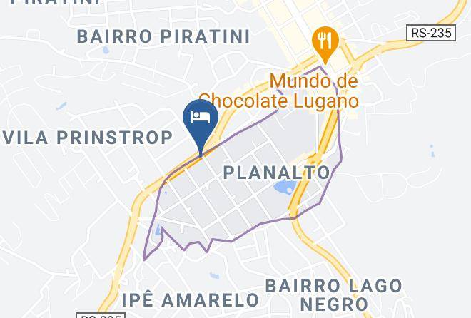 Gramado - Encantos Hortensias Hotel Maps