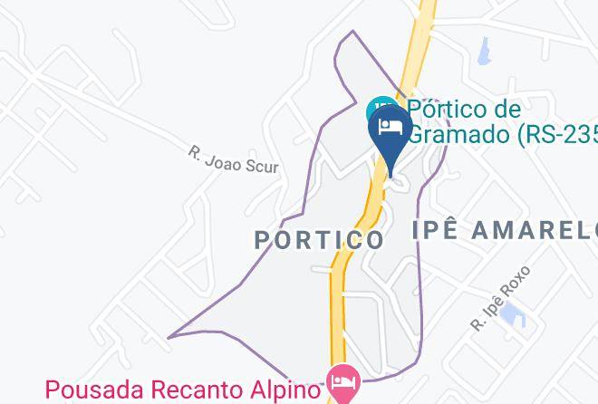 Gramado - Encantos Portal Hotel Maps