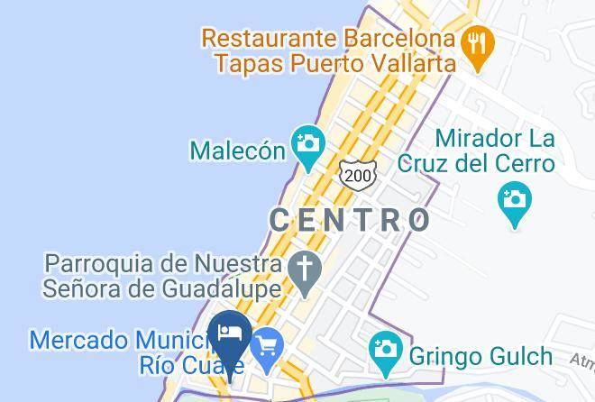 Puerto Vallarta - Hotel Encino Maps