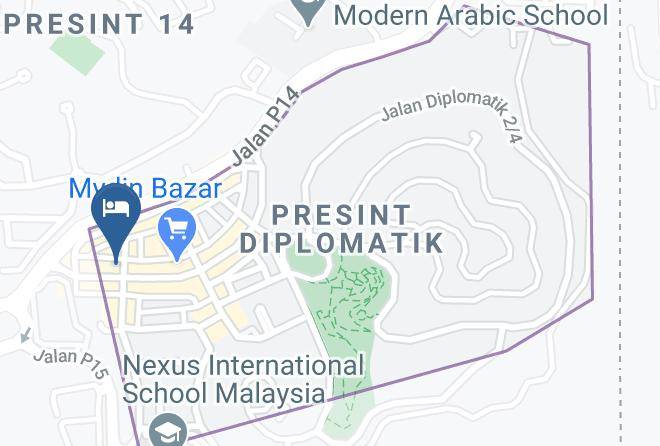 Putrajaya - Enclave Hotel Maps