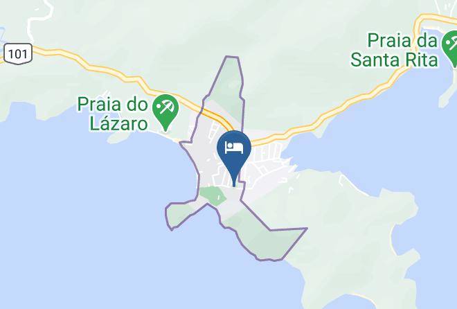 Ubatuba - Encontro Dos Mares Chales Lazaro Maps