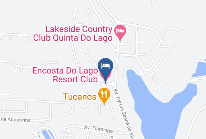 Loule - Encosta Do Lago Resort Club Maps