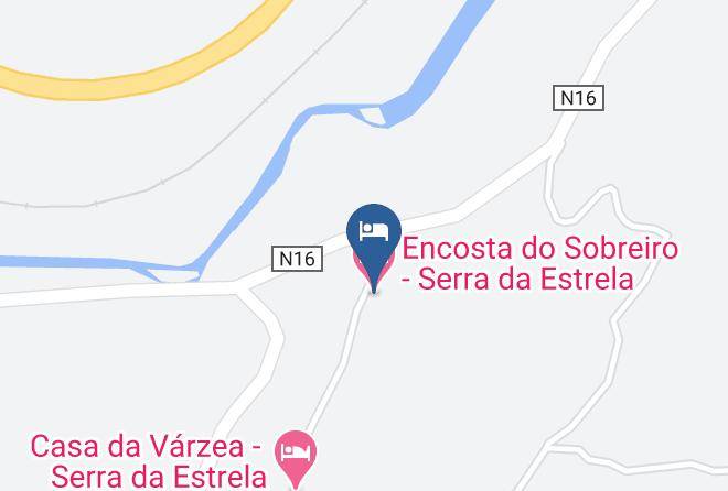 Fornos De Algodres - Encosta Do Sobreiro Serra Da Estrela Maps