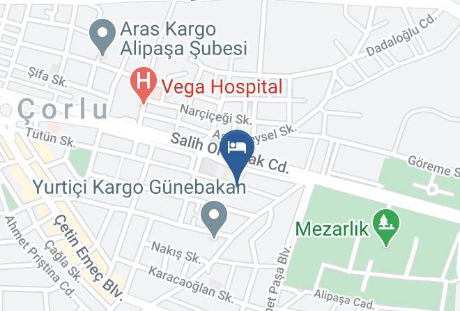 Corlu - End Glory Hotel Maps