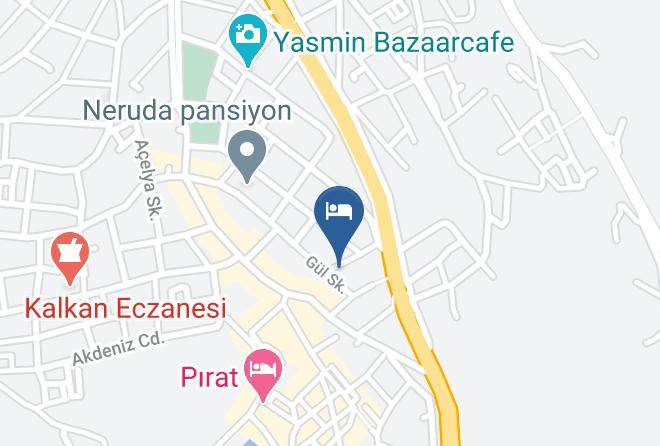 Kas - Enda Boutique Hotel Antalya Kas Kalkan Maps