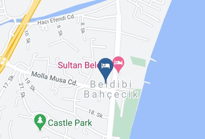 Konyaalti - Endam Otel Maps