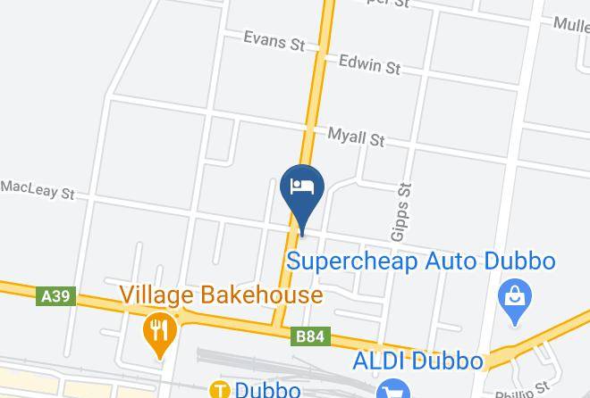 Western Plains Regional - Endeavour Court Motor Inn Maps