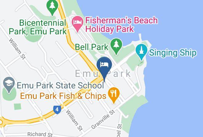 Livingstone - Endeavour Inn Emu Park Maps