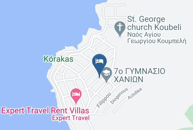 Khania - Endless Ocean View Maps