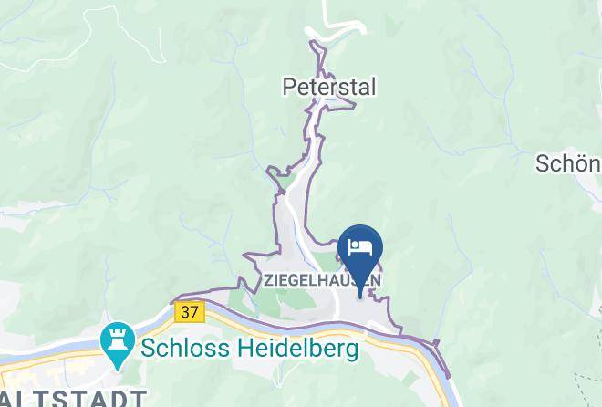 Heidelberg - Endrich Gastehaus Maps