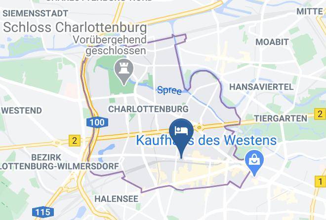 Stadt Berlin - Energie Hotel Maps