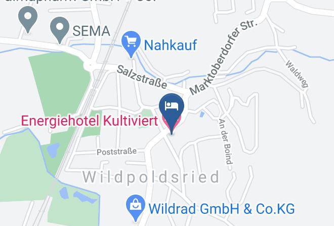 Oberallgau - Energiehotel Kultiviert Maps