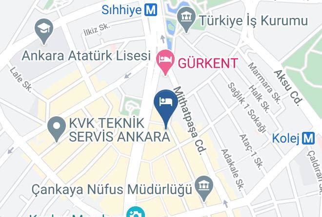 Cankaya - Enerji Otel Maps