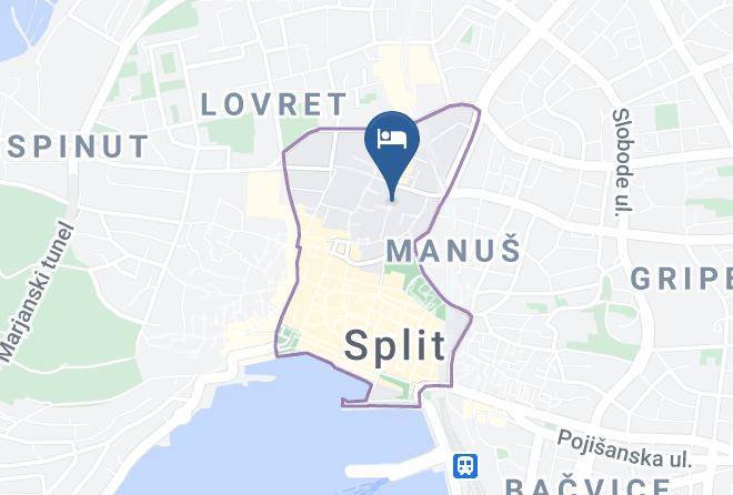 Split - Enero Old Town Maps