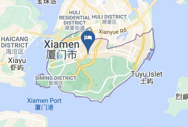 Xiamen - Enfen Hotel Maps