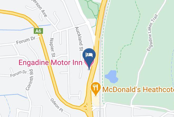 Sutherland Shire - Engadine Motor Inn Maps