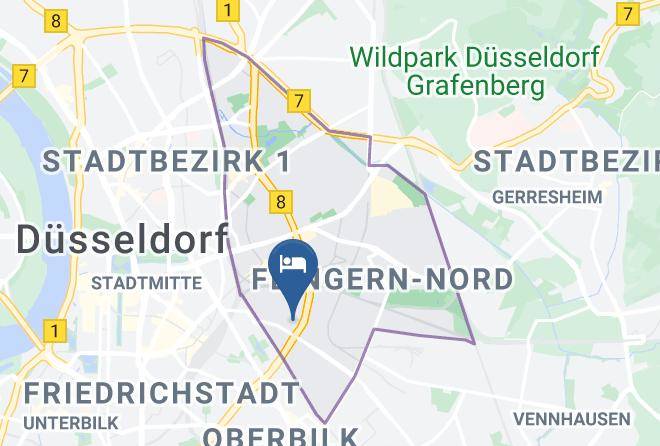 Dusseldorf - Hotel Engelbert Maps