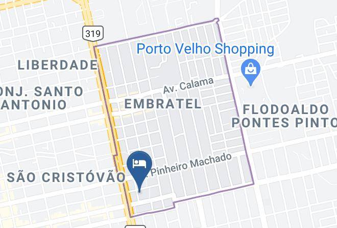 Porto Velho - Engenheiros Hotel Maps