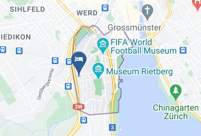 Zurich - Engimatt City & Garden Hotel Maps