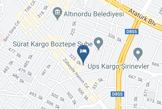Altinordu - Enginyurt City Otel Maps