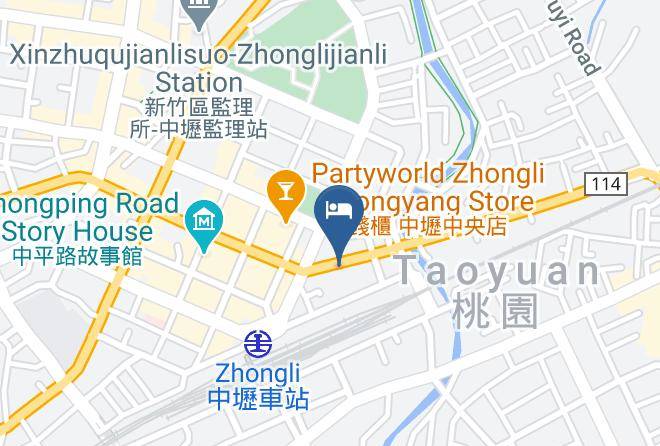 Zhongli District - England Vacation Hotel Maps