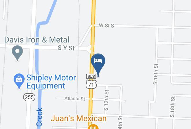 Sebastian - Englander Motel Maps