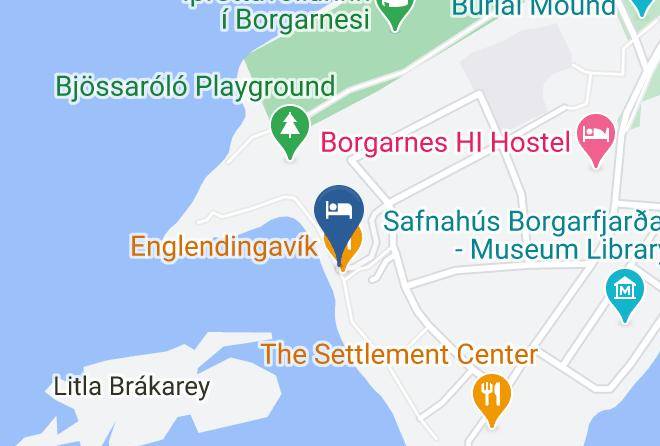 Borgarbygg - Englendingavik Homestay Maps