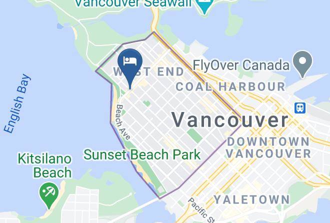 Greater Vancouver - English Bay Hotel Maps