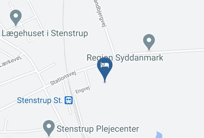 Stenstrup - Engvejens B&b Maps