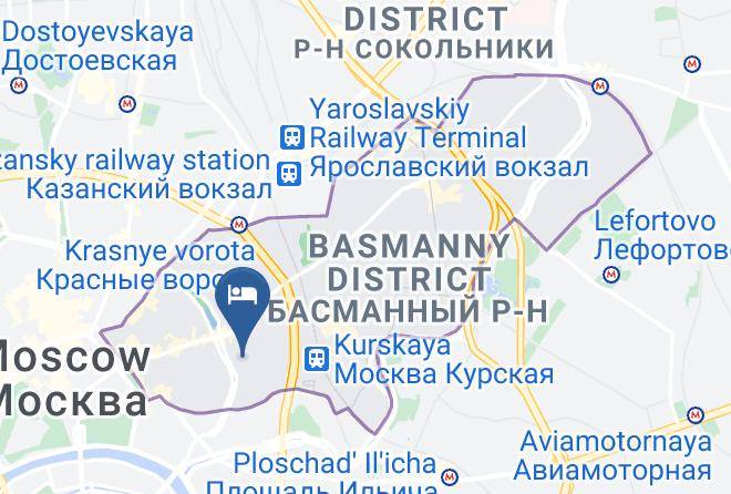 Moscow - Enhel Wellness Spa Dome Maps