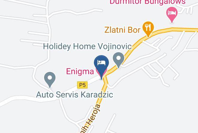 Zabljak - Enigma Hotel Maps