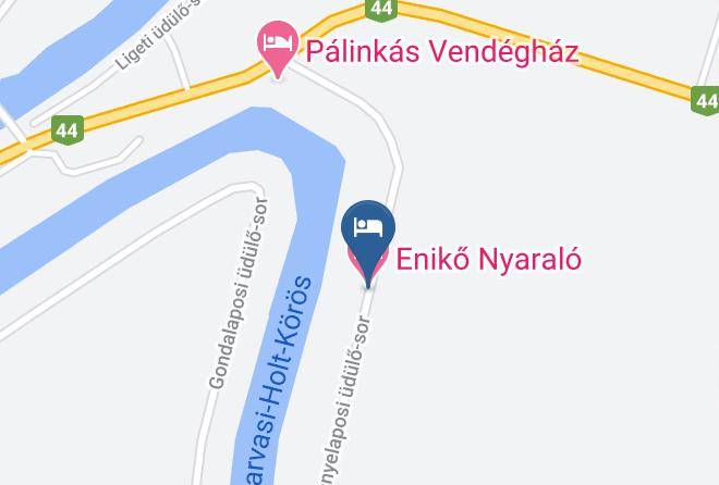 Bekesszentandras - Eniko Nyaralo Maps