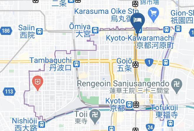 Kyoto City Shimogyo Ward - Enishi Do Maps