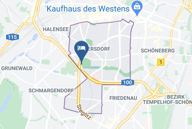 Stadt Berlin - Enjoy Hotel Berlin City Messe Maps