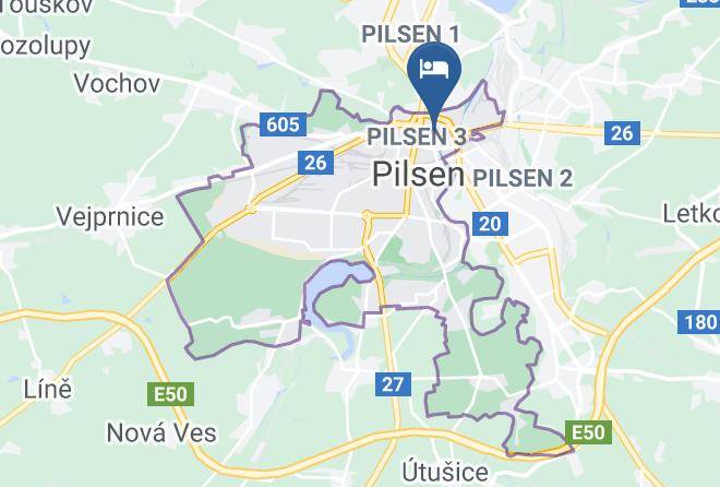 Pilsen - Enjoy Inn Maps