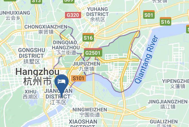Hangzhou - Enjoy Theme Hotel Maps