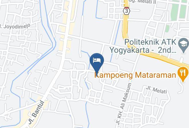 Bantul Regency - Enjoyjogja Homestay Maps
